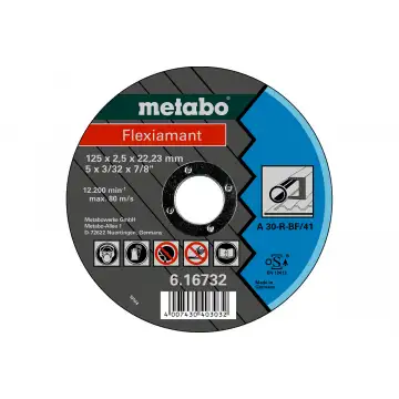Відрізний круг Metabo Flexiamant 125x 2.5 x 22.23