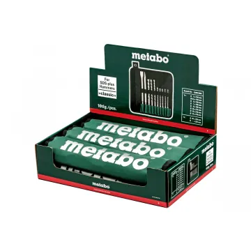 Набір бурів Metabo SDS-Plus Classic 10 предметів - Фото № 1