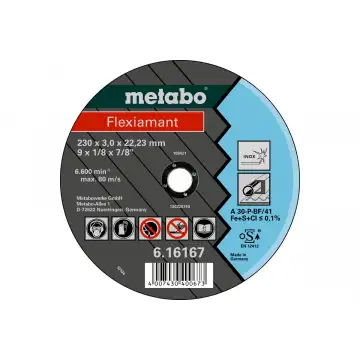 Відрізний круг Metabo Flexiamant Inox 180 x 3 x 22.23