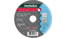 Відрізний круг Metabo Flexiarapid Super 125x0,8x22.2 Inox HydroResist