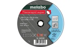 Відрізний круг Metabo Flexiarapid Super 230x1,9x22.2 Inox HydroResist