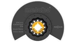 Пильное полотно по дереву с металлом для мультиинструмента BiM O 85 мм Metabo