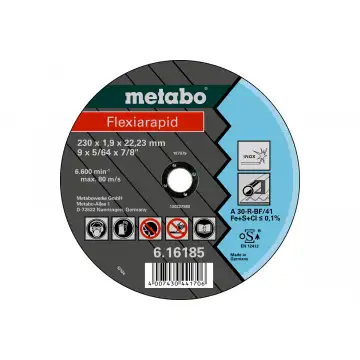 Відрізний круг Metabo Flexirapid 125x1,6x22,23