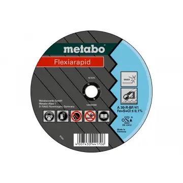 Відрізний круг Metabo Flexirapid 125x2x22,23