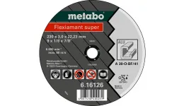 Відрізний круг по алюмінію Metabo Flexiamant Super 125x2,5x22,23