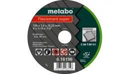 Отрезной круг по камню Metabo Flexiamant Super 125x1,5x22,23