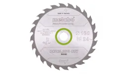 Пильний диск Metabo по дереву 160x20x1.6, 24 зуба