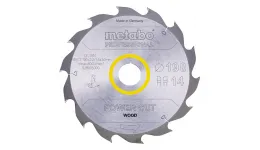 Пильний диск Metabo по дереву 190x30x2.2, 14 зубів