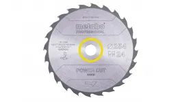 Пильний диск Metabo по дереву 254x30x2.4, 24 зуба