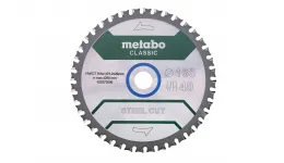 Пильний диск Metabo по стали 165x20x1.6, 40 зубів