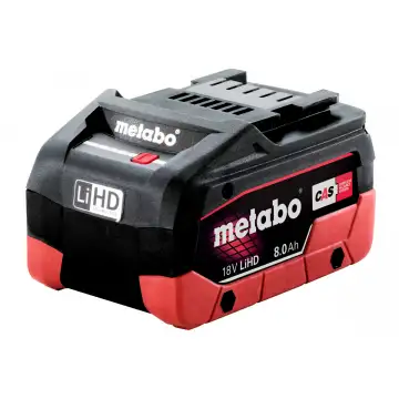 Акумулятор Metabo LiHD 18 В / 8.0 Ач