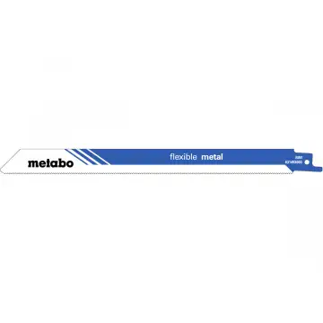 Шабельне полотно по металу Metabo Flexible 225 мм, S 1122 ЕF, 2 шт