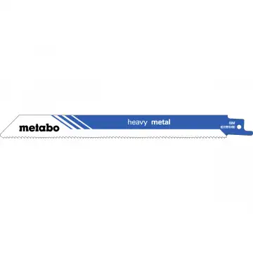 Шабельне полотно по металу Metabo Professional 200 мм, S 1025 VF 5 шт