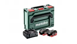 Комплект акумуляторних батарей Metabo 2 * 8.0 Ач 18 В LiHD + ASC Ultra + MetaLoc