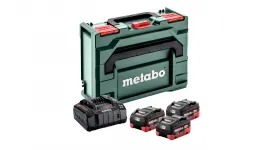 Комплект акумуляторних батарей Metabo 3 * 5.5 Ач 18 В LiHD + MetaLoc