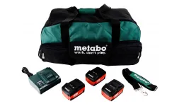 Комплект акумуляторних батарей Metabo Power Combo SET 4.0