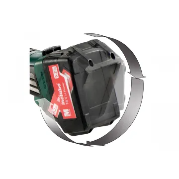 Акумуляторна болгарка Metabo W 18 LTX 125 4.0 Ач 2 шт - Фото № 2