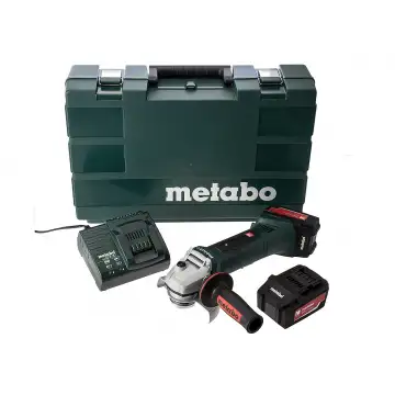 Акумуляторна болгарка Metabo W 18 LTX 125 4.0 Ач 2 шт