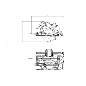 Дискова пилка Metabo KS 55 FS Set - Фото № 3