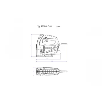 Лобзик Metabo STEB 80 Quick - Фото № 6