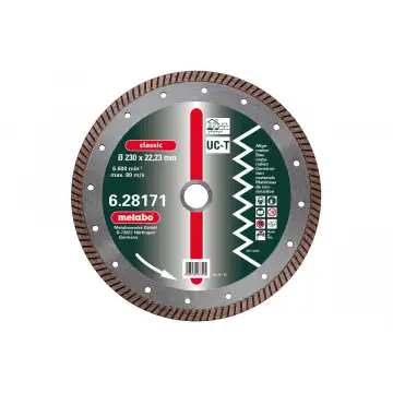 Алмазний диск Metabo Classic Turbo, 180 мм