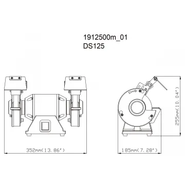 Точило Metabo DS 125 - Фото № 3