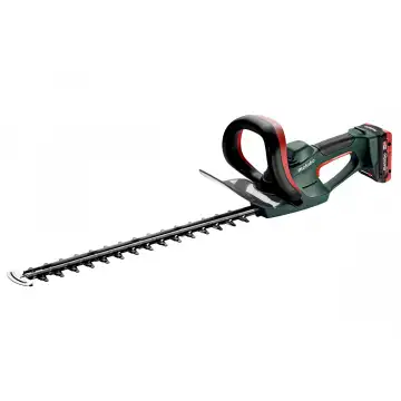 Аккумуляторный кусторез Metabo AHS 18-55 V (18V 2x4Аh Li-HD, ASC 55)