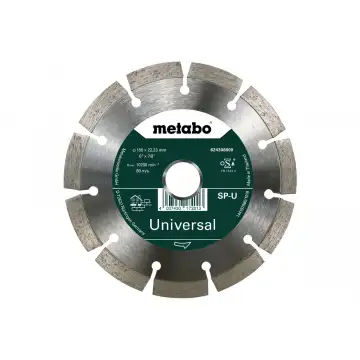 Сегментний алмазний диск Metabo Promotion, 150 мм