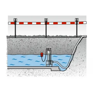 Насос для брудної води і будівельного водопостачання Metabo DP 28-10 S Inox - Фото № 5