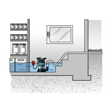 Насос для чистої води і відкачування з дна Metabo TPF 6600 SN - Фото № 6