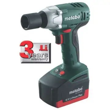 Акумуляторний ударний гайковерт Metabo SSW 18 LT 3 Ач