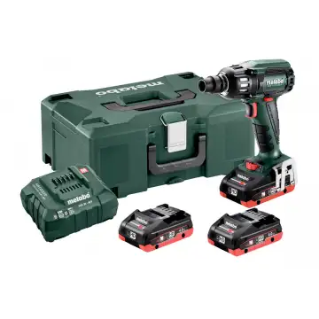 Акумуляторний ударний гайковерт Metabo SSW 18 LTX 400 BL 3 * 4.0 Ач