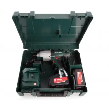 Акумуляторний ударний гайковерт Metabo SSW 18 LTX 600 2 * 5.5 Ач - Фото № 3