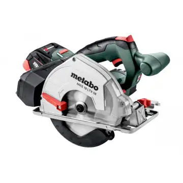 Акумуляторна ручна циркулярна пила по металу Metabo MKS 18 LTX 58