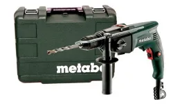 Ударная дрель Metabo SBE 760 + Чемодан - быстрозажимной сверлильный патрон