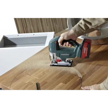 Акумуляторний електролобзик Metabo STA 18 LTX + Кейс - Фото № 6