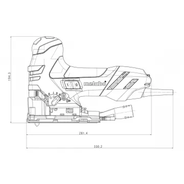 Лобзик Metabo STE 140 Plus Industrial MetaLoc - Фото № 5