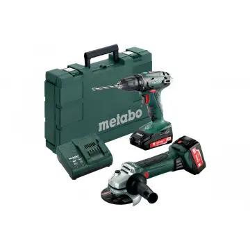 Акумуляторна батарея Metabo Combo Set 2.4.3 18 V BS18 + W18