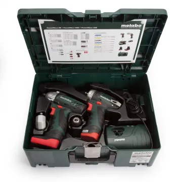 Комплект акумуляторного інструменту Metabo Combo Set 2.1 10.8 V Quick Pro - Фото № 1