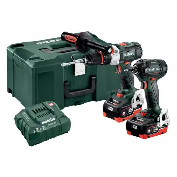 Комплект акумуляторного інструменту Metabo Combo Set 2.1.15 SB 18 LTX BL I + SSD 18 LTX 200 BL