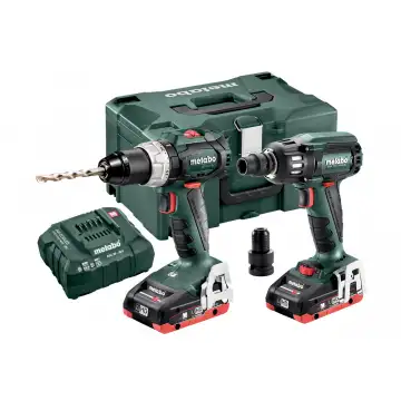 Комплект акумуляторного інструменту Metabo Combo Set 2.1.9 BS 18 LT BL + SSW 18 LTX 400 BL LiHD