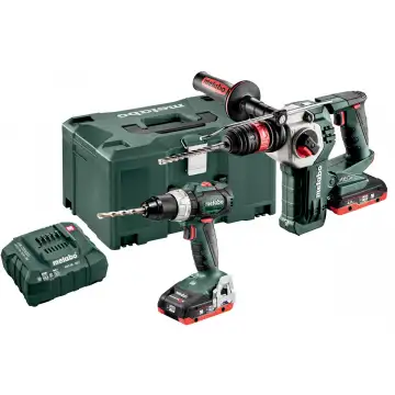 Комплект акумуляторного інструменту Metabo Combo Set 2.3.6 BS 18 LT BL + KHA 18 LTX BL 24 Quick