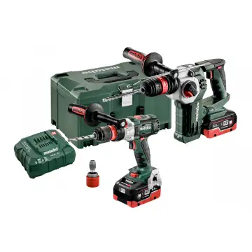 Комплект акумуляторного інструменту Metabo Combo Set 2.3.9 SB 18 LTX BL Quick I + KHA 18 LTX BL 24 Quick