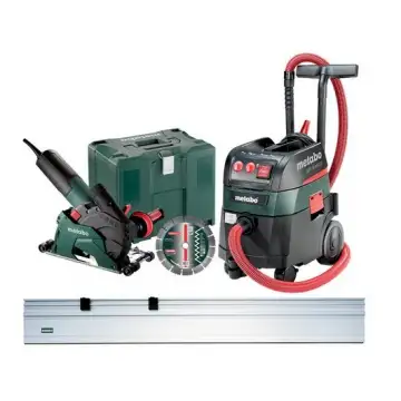 Набір Metabo W 12-125 HD Set CED 125 Plus + Metabo ASR 35 L ACP + напрямна