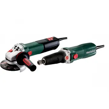 Набір ушм Metabo WEA 15-125 Quick + пряма шліфмашина Metabo GE 710 Plus