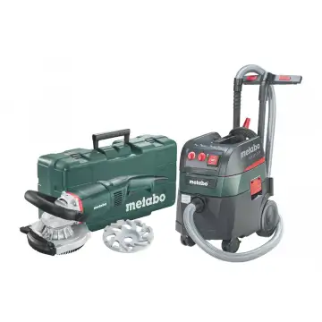 Набір шліфмашина по бетону Metabo RS 17-125 Abrasiv + Пилосос Metabo ASR 35 L ACP