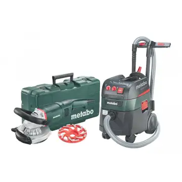 Набір шліфмашина по бетону Metabo RS 17-125 Professional + Пилосос Metabo ASR 35 L ACP