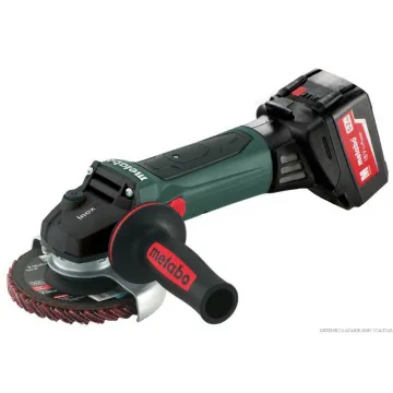 Акумуляторна болгарка Metabo W 18 LTX 125 Inox Set 5.2 Ач - Фото № 1