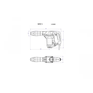 Відбійний молоток Metabo MHE 5 - Фото № 3