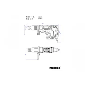 Відбійний молоток Metabo MHEV 11 BL - Фото № 3